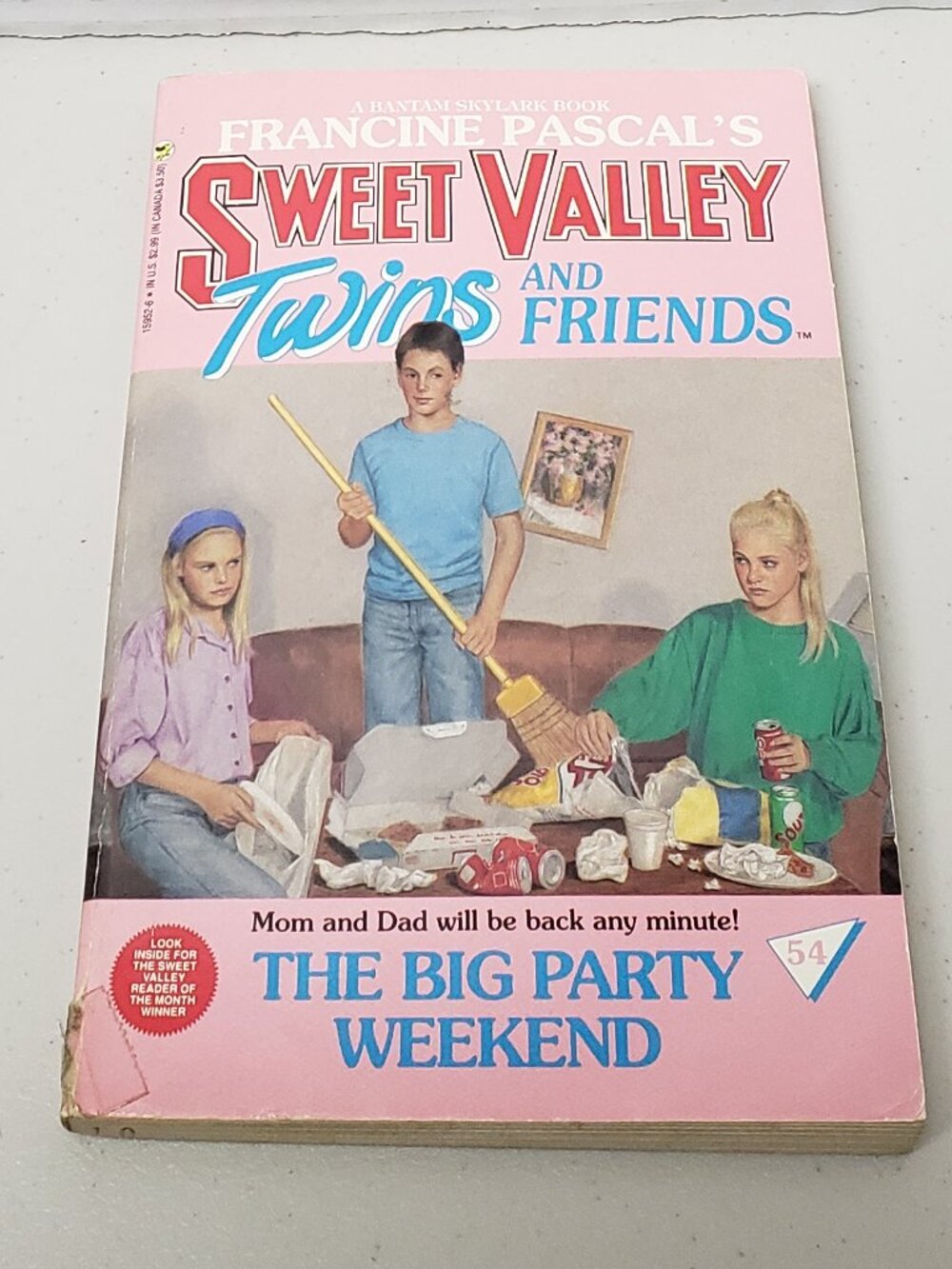 Sweet Valley Twins And Friends Book #54 The Big Weekend Party
